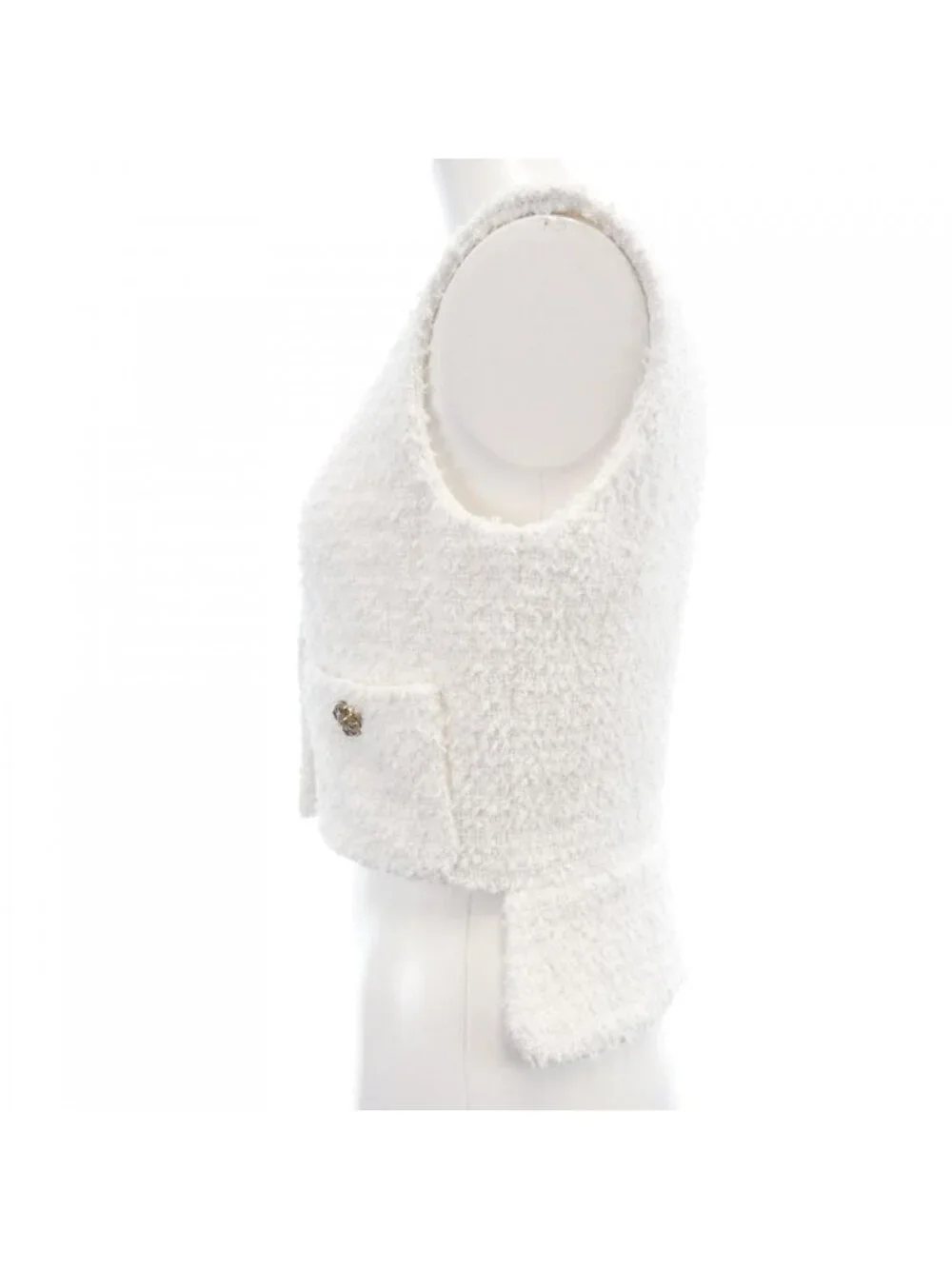 Chanel Vest White
